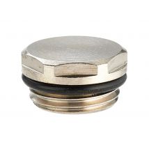Bouchon Mâle 15x21 (1/2) Chromé Pour Radiateur Noyon & Thiebault - Bricoman