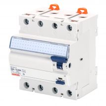 Interrupteur Différentiel Tétrapolaire 40 A Instantané 4 Modules 30 Ma Type Ac Neutre À Gauche - Gewiss - Gwd4322 - Bricoman