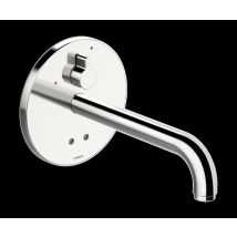 Hansa Hansaelectra Mitigeur De Lavabo, Bluetooth, Sans Contact, Saillie 245 Mm, Température Réglable, 81812119 - Bricoman