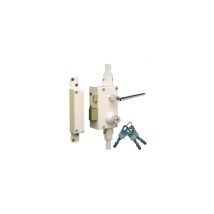 Serrure 3 Points Verticale À Fouilliot Supersurete - Bricard Blanc 80 Droite Verticale - Tecnomat