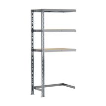 Extension Étagère Charge Lourde Modulö Storage 3 Plateaux Dim. 40x70xh 192 Cm Charge 250 Kg / Plateau Finition Peinture Époxy - Tecnomat