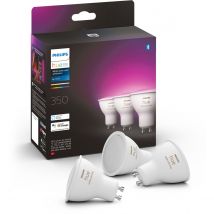 Pack Philips Hue W&c Gu10 4.3w X3 - Bricoman
