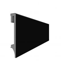 Lot De 5 Plinthes Pvc Soft Touch 100mm / Passage De Câble Intégré / 100% Compatible Zone Humide (esp4.6) 2.40m - Bricoman