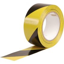 Adhésif De Marquage Au Sol - Novap - Jaune / Noir - L. 33 M - Bricoman