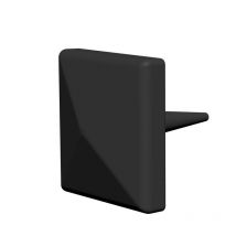 Rivet De Décoration Noir Type Barn Door 25 X 25 Mm - Bricoman