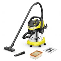 Aspirateur Eau Et Poussière Karcher Wd 5 S V-25/5/22, 1100w, 25l - Bricoman