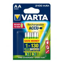 Varta Longlife Batterie Rechargeable Aa Hybrides Nickel-métal (nimh) - Bricoman