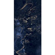 Carrelage Sol/mur Effet Marbre Bleu Fortuna L.120 X L.60 Cm Ceralux - Bricoman