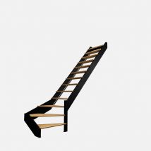 Escalier Quart-tournant Droit Noir À Led Intégrées, Spectra Kordo - Bricoman