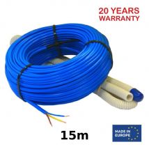 Câble Chauffant 15 M Thc20-15, 20 W/m, 230 V, 300 W - Bricoman