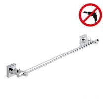 Tesa Hukk Porte-serviettes, Pose Facile Sans Perçage, Chrome (40252-00000-00) - Bricoman