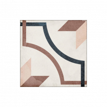 Carrelage Sol / Mur Effet Ciment Motif Coloré 20x20 Cm Art Nouveau Embassy Colour (vendu Par Boite De 1m2) - Bricoman