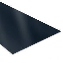 Tôle Plane 2000x1220 Mm Acier 0.63 Mm Laqué | Gris Anthracite | Ral 7016 - Bricoman