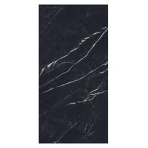 Carrelage Intérieur Effet Marbre Brillant Marquina L.60 X L.120 Cm - Vendu Par Palette De 46.08m² - Bricoman
