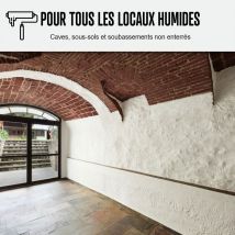 Peinture Anti Humidité Mur Humide Salle De Bain - Arcascreen - 2.5 L (jusqu'à 10 M²) - Arcane Industries - Bricoman
