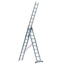 Echelle Semi Pro 3x10 Barreaux / Long 6m90 - Tecnomat