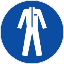 Panneau Vetements De Protection Obligatoires - Rigide Ø180mm - 4041186 - Bricoman