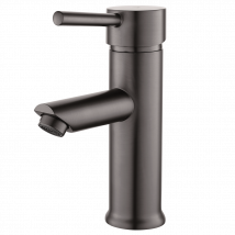 Deco Mitigeur Lavabo Bas Gris Gun Métal - Bricoman