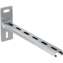 Console De Rail De Supportage Alk Fischer - Hauteur 17 Mm - Longueur 300 Mm - Bricoman