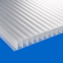 5 Plaques Polycarbonate Alveolaire Ep.32mm - Opale - 3,00m X 1,25m - Bricoman