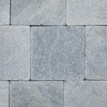 Pavé Pierre Vinh Bleue 15x15x2,5 Cm (vendu Au M² - 45 Pavés/m²) - Ro'ma Nature - Bricoman
