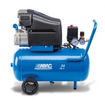 Abac - Compresseur À Piston Lubrifié 2cv 10 Bar 24l 230v Mono Direct - Pole Position L20 Abac - Bricoman