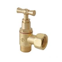 Somatherm Robinet Wc - Équerre A Presse-étoupe - En Laiton - Type Brut Ø 3/8 - Bricoman