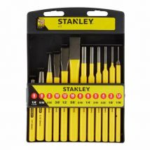 Outils De Frappe (chasse-goupilles+burin A Froid) Jeu De 12 pièces - 4-18-299 - Bricoman