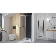 Porte De Douche 2 Pivotants Kinedo Supra L 80cm - Bricoman