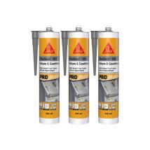Lot De 3 Mastics Butyl Sika Sikaseal-189 Toiture & Gouttière - Gris - 310ml - Bricoman