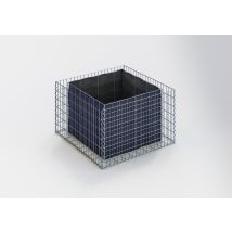 Jardin Surélevé En Gabion En Acier Galvanisé, 100x60x100cm (lxhxp), Mailles 5 X 10cm, Parois 10cm, Idéal Pour Potager Ou Jardin - Bricoman