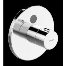 Hansa Hansaelectra Robinet De Douche, Sans Contact, Montage Mural, 12 V, Chrome, 80909001 - Bricoman