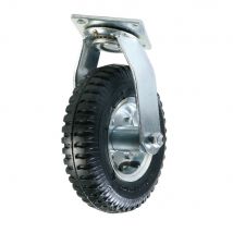 Roulette Gonflable Pivotante 220mm - Bricoman