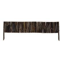 Bordure En Bambou "bamboo Border" - 0,35 X 1 M - Marron - Bricoman