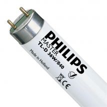 Philips Master Tl - D Super 80 36w - 840 Blanc Froid | 120cm - Bricoman