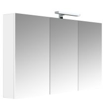 Armoire De Salle De Bain Juno Murale Avec Miroir 120 x 75,2 x 16 cm - Bricoman