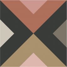 Carrelage Jasmine Day 15x15cm Effet Carreaux Ciment - Bricoman