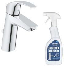 Grohe Mitigeur Lavabo Eurosmart Taille M + Nettoyant Grohe - Bricoman