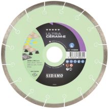 Sidamo - Disque Diamant Ultra Ceram-e Diamètre 180 - 11130034 - Bricoman