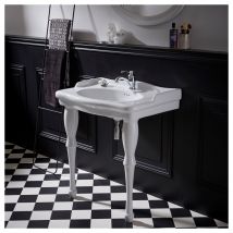 Lavabo + Pieds Antik Rétro 80 Cm - Bricoman