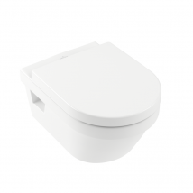 Wc Suspendu Sans Bride Villeroy Et Boch Architectura + Abattant - Bricoman