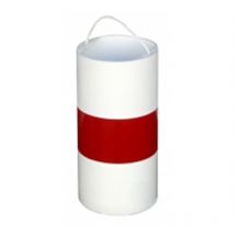 Fardier Plast.bande Fluo Rouge - Bricoman