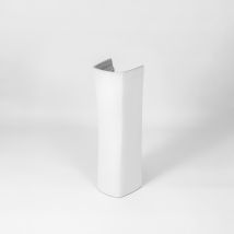 Colonne Pied De Lavabo Seule, Forme Carré En Céramique L.20 X H.67 Cm - Lpp - Tecnomat