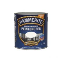 Hammerite Fer Bri.laque 2.5l Blanc Hammerite - 5094096 - Bricoman