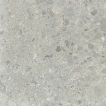Carrelage Aspect Terrazzo Berma Gris Rectifié 60x60 Cm - Bricoman