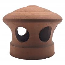 Lanterne L De Toiture En Terre Cuite Rouge, Chapeau Pour Tuile À Douille, Passage Tuyau D 125 Mm - Bricoman