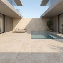 Carrelage Roccia Petra 60x120cm Effet Pierre Antidérapant - Bricoman