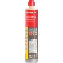 Résine De Scellement - Fis V Plus 300 T - Fischer - 300 Ml - Bricoman