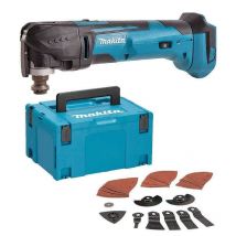 Outil Multifonctionnel Oscillant 18v Li-ion (machine Seule) + Coffret Makpac - Makita Dtm51zjx2 - Bricoman