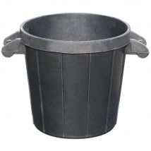 Taliaplast - Poubelle De Chantier 75 Litres - Tout Caoutchouc (sans Couvercle) - 330209 - Bricoman